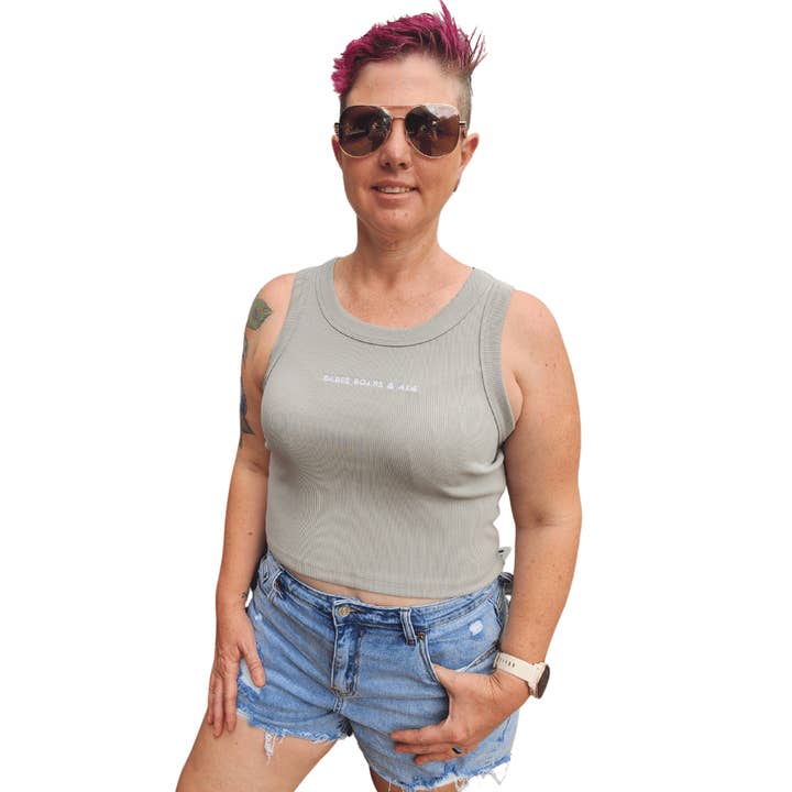 Babes Boars & 4x4 - Wholesale Tank top – Women′s - Ribbed Crop