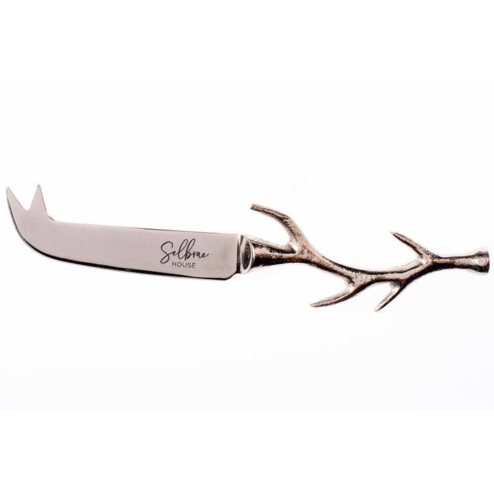 Selbrae House Ltd - Wholesale Cheese spreader - Stag Antler Cheese Knife1