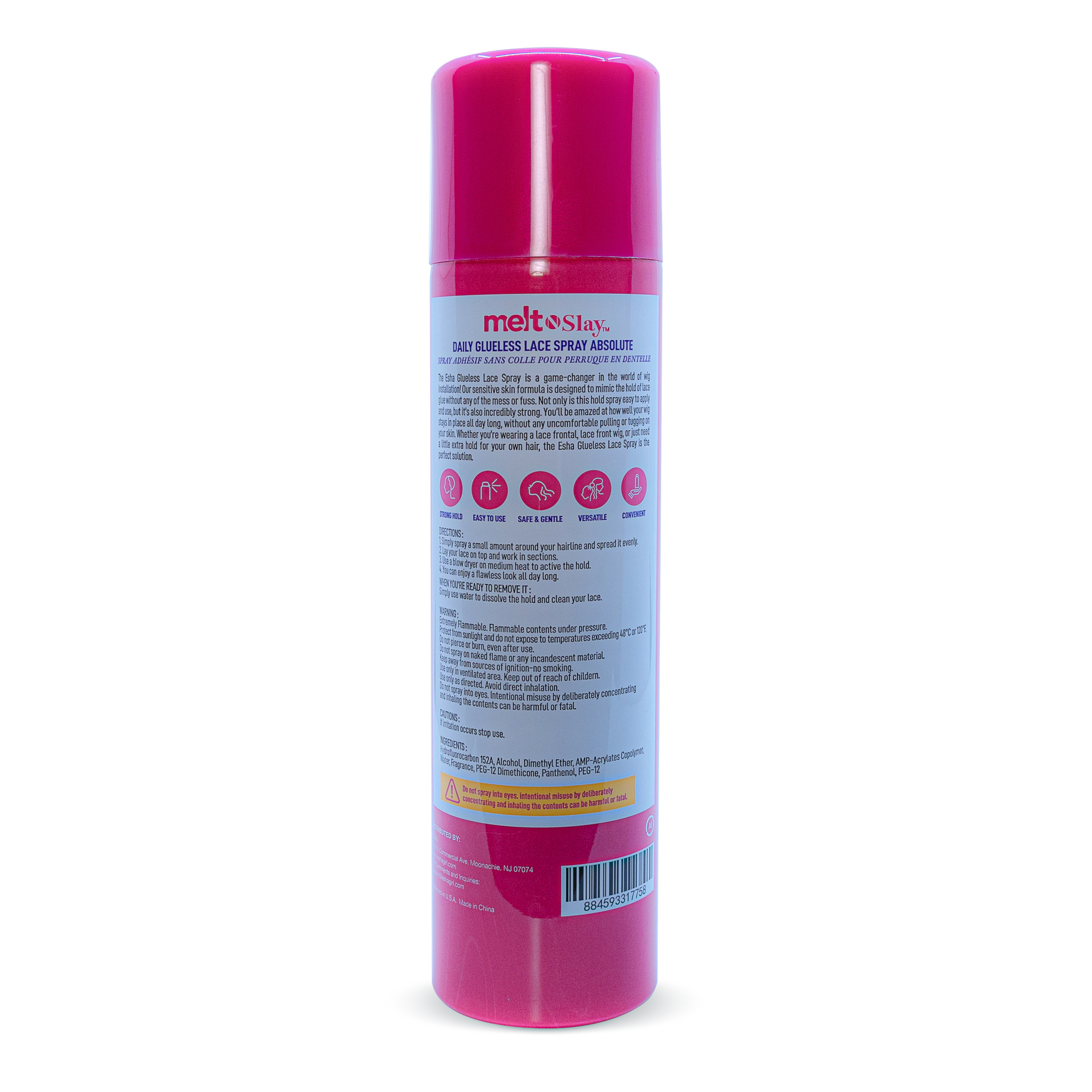 Esha Girl - Wholesale Hair Spray - Esha Melt N Slay Glueless Lace Spray4