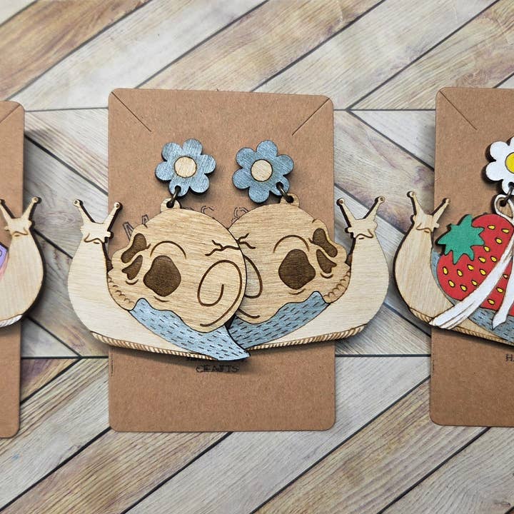 Whimsical Snails for wholesale by Mars & Me
