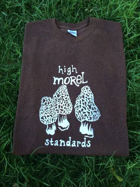 High Morel Standards - Artist's Choice for wholesale by Taproot Tees