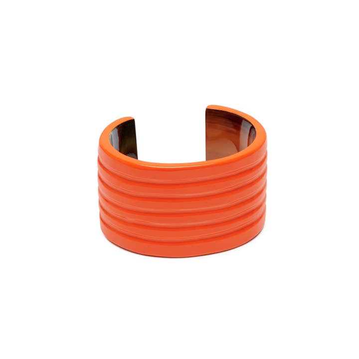 Orange buffalo Horn summer jewelry Cuff Bracelet for Women
for wholesale by BRANCH JEWELLERY