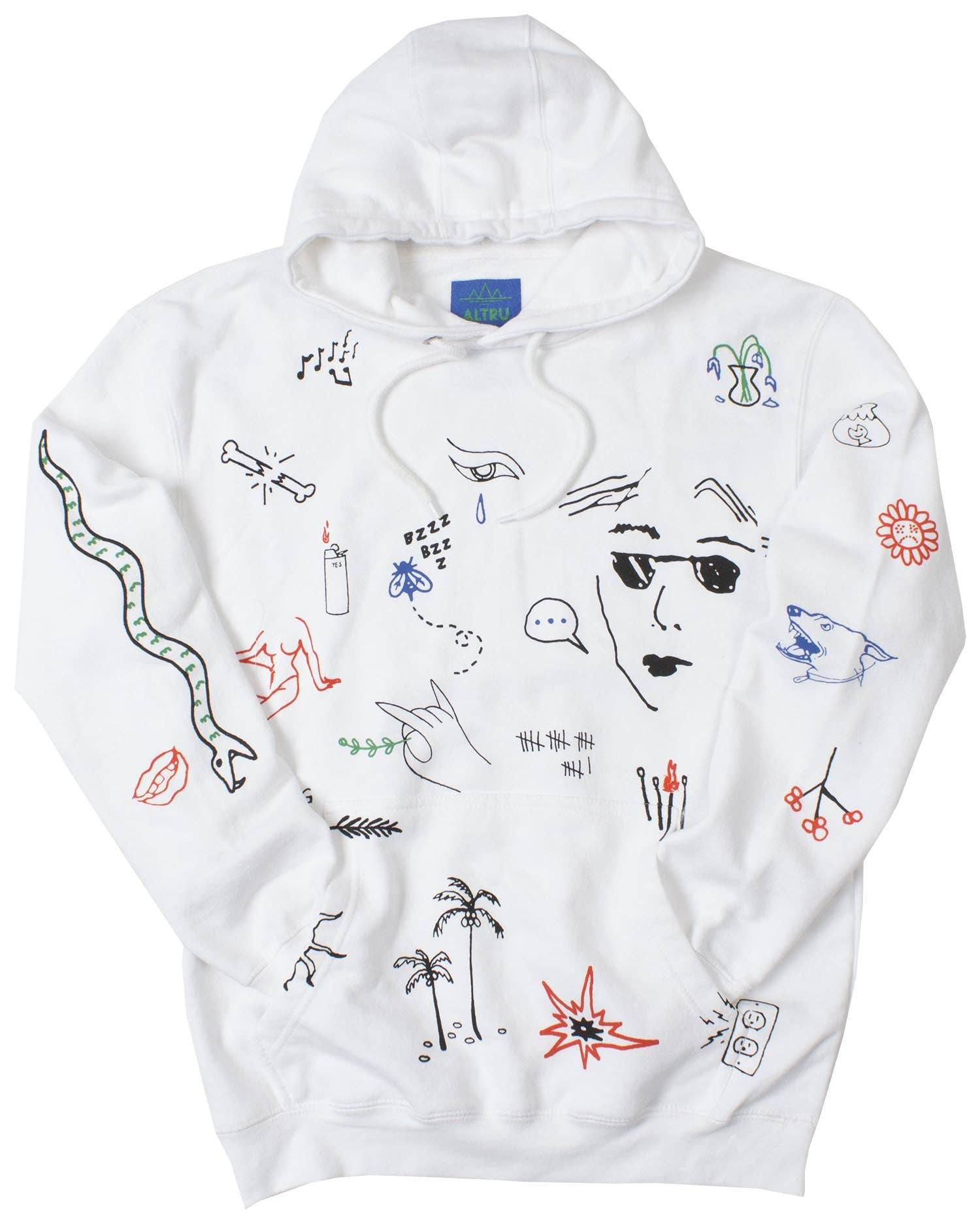 Altru Apparel - Vente Sweat à capuche – unisexe - Sweat à capuche graphique Stick N Poke4