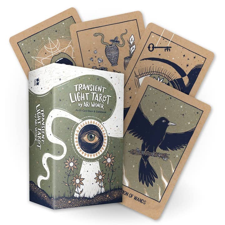 Microcosm Publishing & Distribution - Wholesale Tarot Cards - Transient Light Tarot: An 81-Card Deck & Guidebook