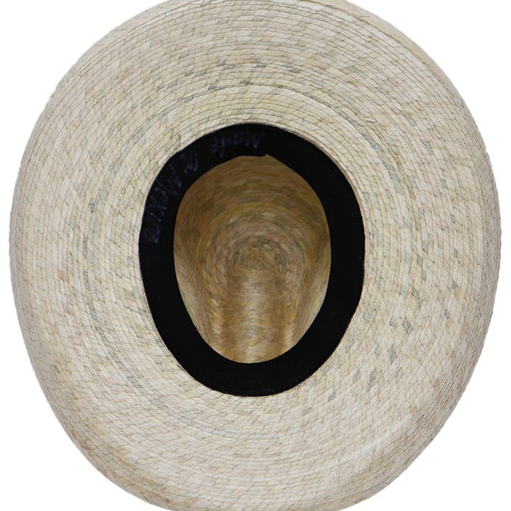 Cap Zone - Wholesale Cowboyhoed - kinderen - Gus Crown Palm Straw Cowboyhoed met oogjes voor kinderen6