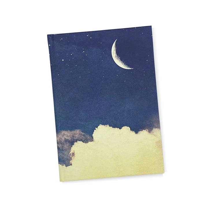 Carnet ligné Moon A5 pour la vente par BaliMagicCompany