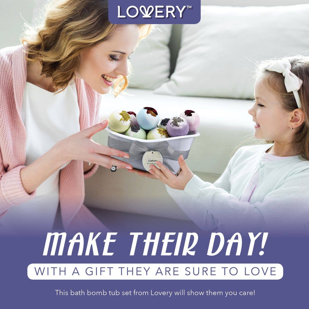 Lovery - Wholesale Bath Bomb/Fizz - Bath Bombs Gift Set – 10 Oversized Two Tone Bath Fizzies6