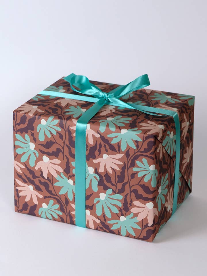 Friendly Flowers Geschenkpapier für den Großhandel von Haferkorn & Sauerbrey