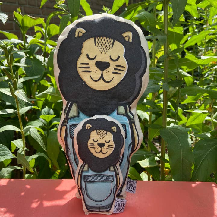 Micastricas – Peluche - Crianças e bebés por atacado – Brinquedo de pelúcia leão ecológico1