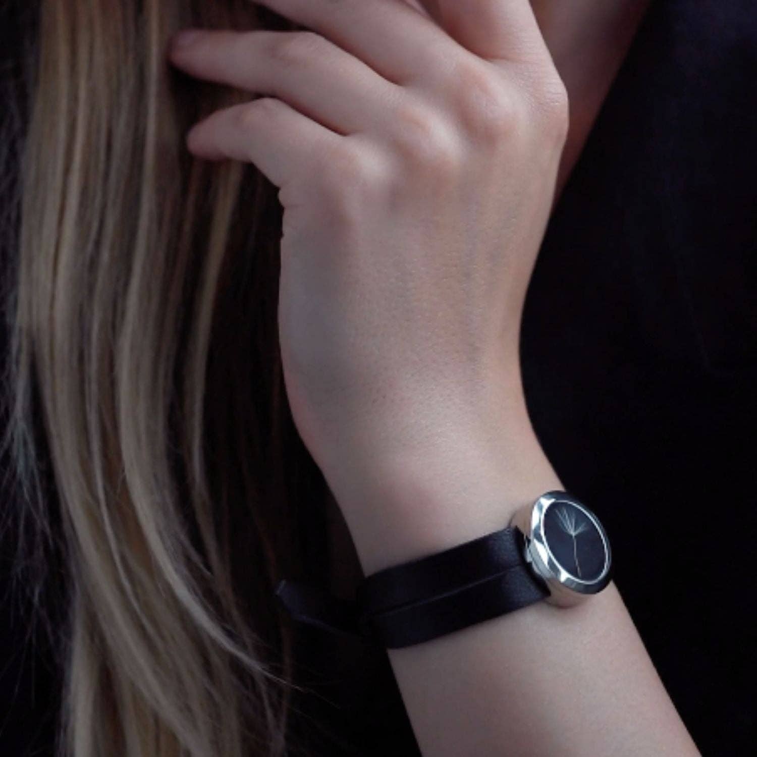 My Little Nature - Vendita all'ingrosso Braccialetto con ciondolo/pendente - Desideri nel Vento: Bracciale in Pelle con Semi di Dente di Leone3