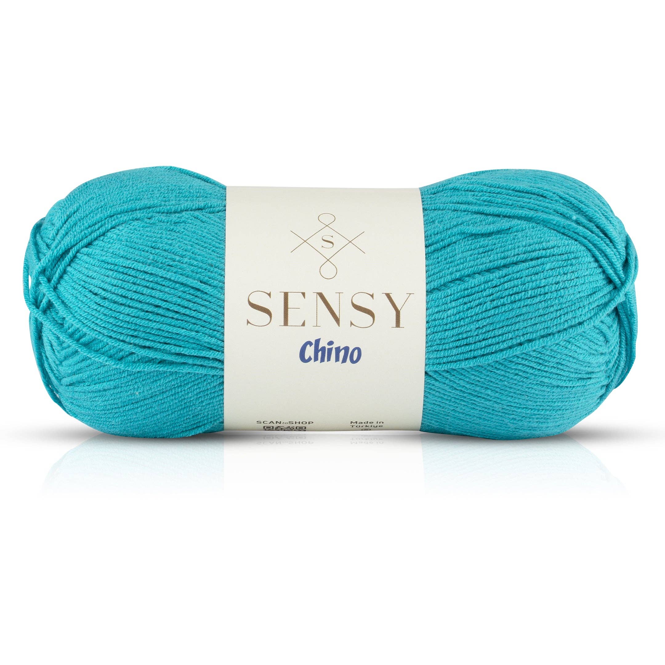 Sensy - Wholesale Yarn - Sensy Chino Soft Cotton Yarn, 3.5 oz, 360 Yards, Gauge 2 Fin8