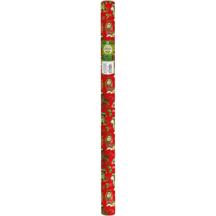 Jillson & Roberts - Wholesale Wrapping Paper Roll - Wrap - Jumbos - Canine Christmas CLOSEOUT1