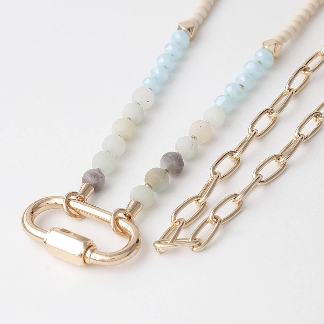 3AM BY H&D ACCESSORIES - Wholesale Pendant/Charm Necklace - Mix N Match Bulk Lock Necklace2