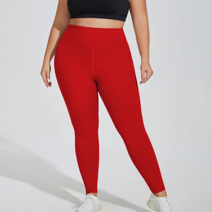 Plus Size Women's Butt Lifting Yoga Leggings for wholesale by Sodalemon