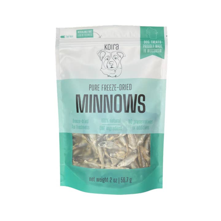Koira - Wholesale Pet Treats - Dog - Freeze-Dried Minnows Protein-Packed Dog Treats