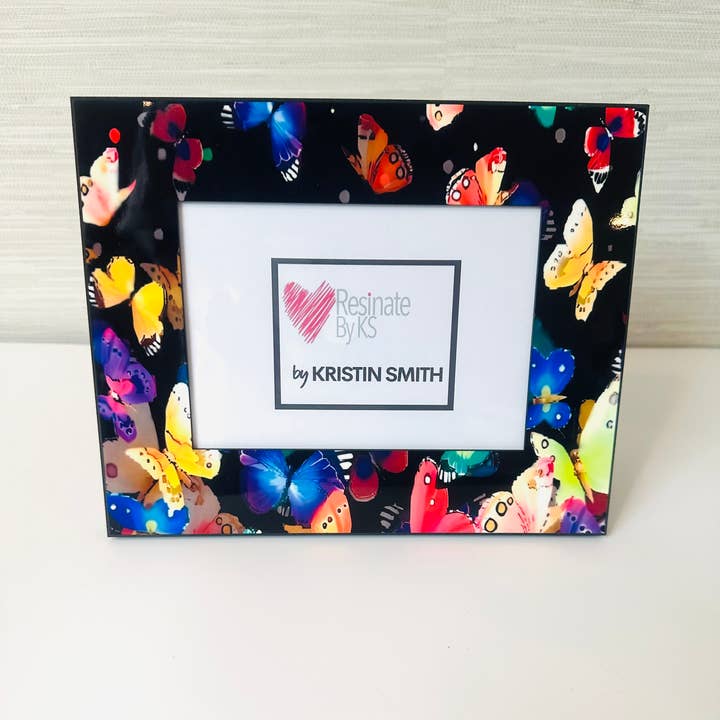 Resinate By KS / by KRISTIN SMITH - Wholesale Picture Frame - Butterfly Photo Picture Frame 1
