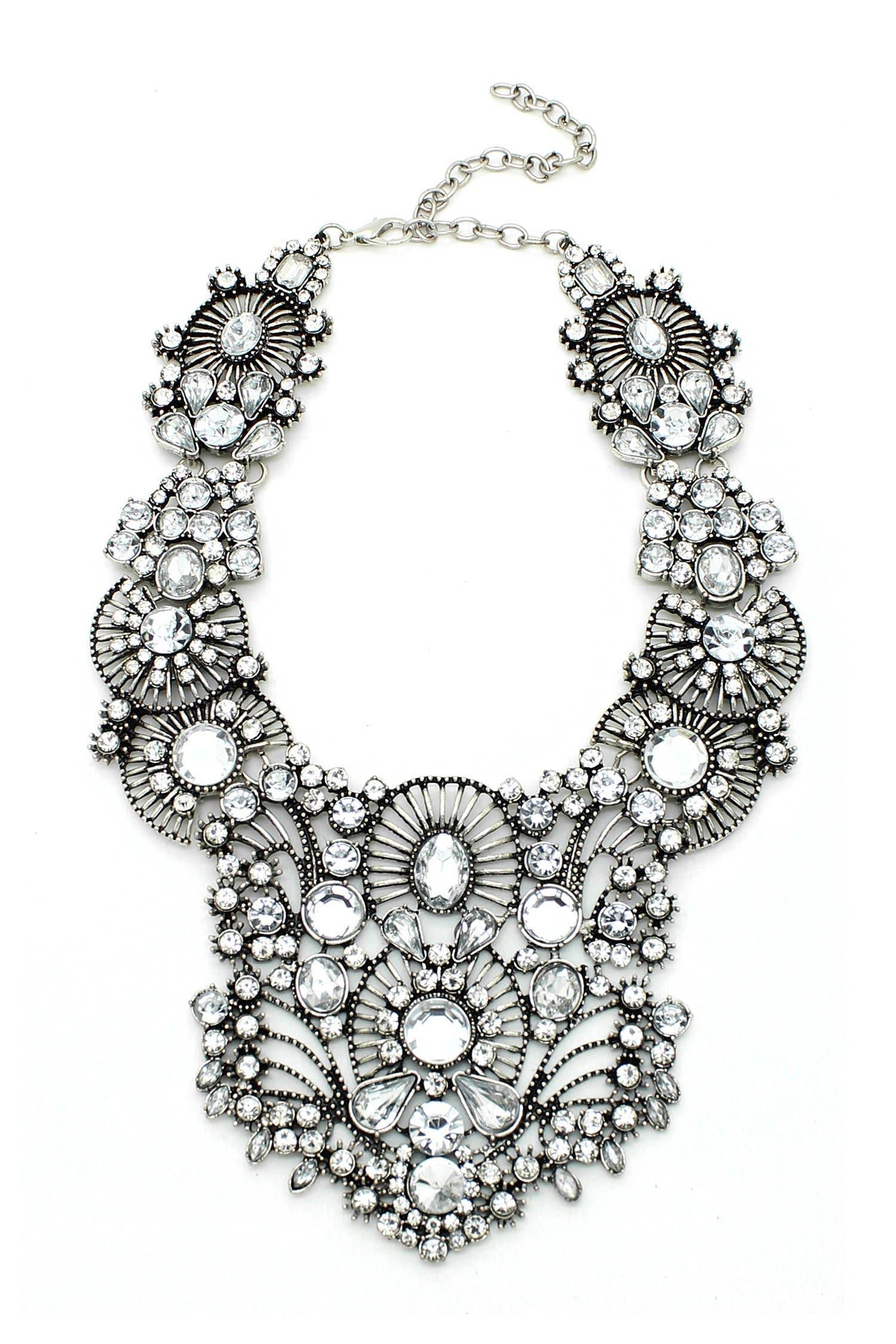 Eye Candy Los Angeles - Vendita all'ingrosso Collane a bavaglio - Collana Manhattan - Argento