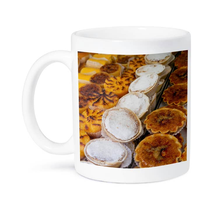 3dRose - Vendita all'ingrosso Tazza - 3dRose, Lisbona, Portogallo. Pastel de Nata, dolci, dessert nazionale portoghese., Tazza8