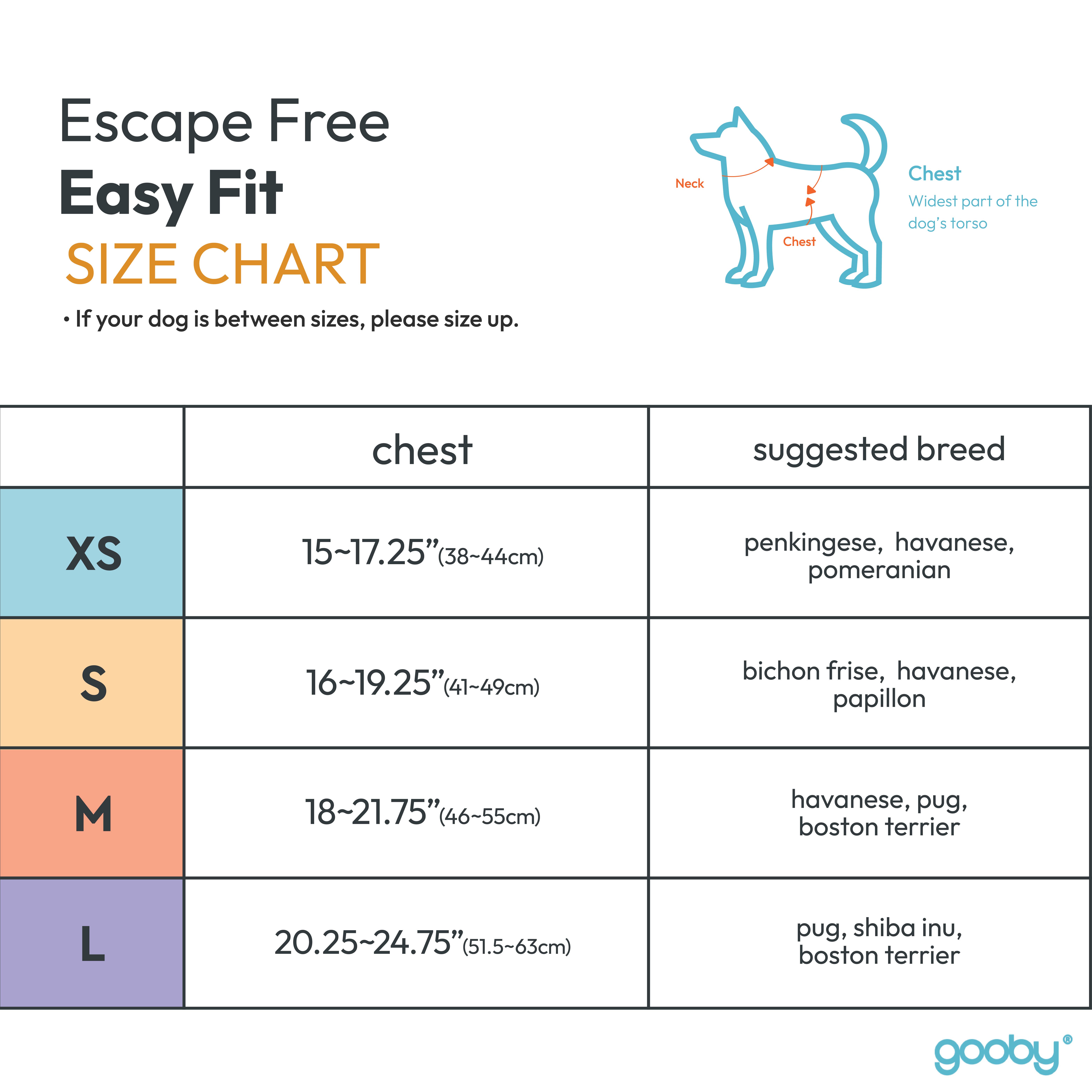 Gooby - Wholesale Pet Harness - Dog - #04602 - Escape Free Easy Fit Harness15