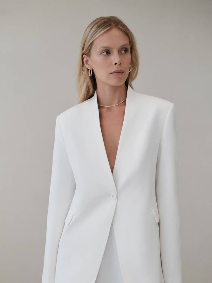 Le Cle - Wholesale Blazer - Women's - Lustre | Structured single-button blazer