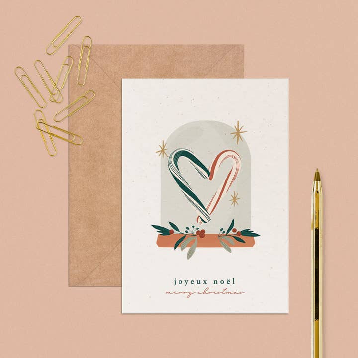 Merry Christmas Bell • Gratulationskort för wholesale av VictoriaSlowDesign