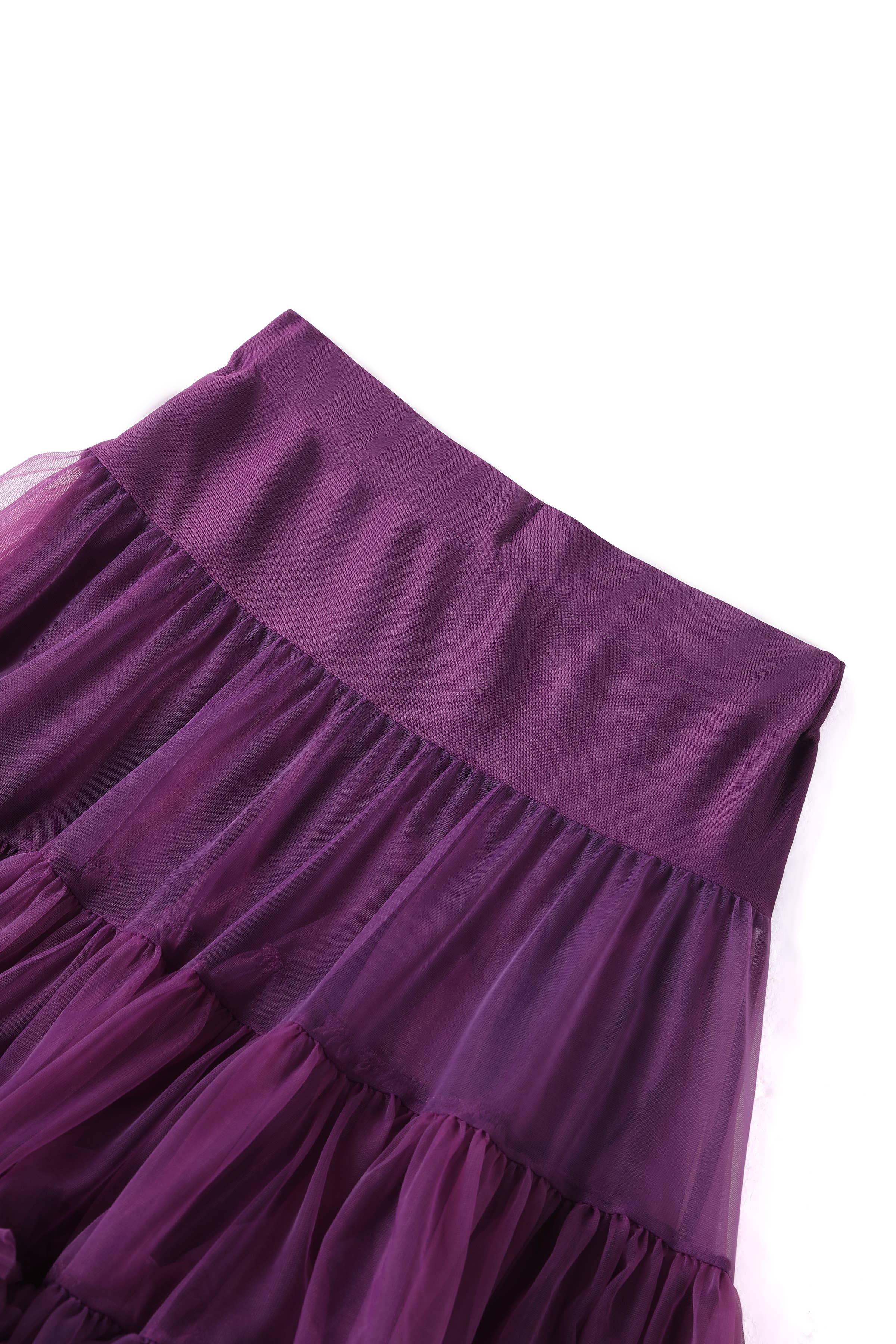 Dolly & Dotty – Saia - Mulher por atacado – Casaco Roxo Macio e Fofo 25,5 Polegadas6