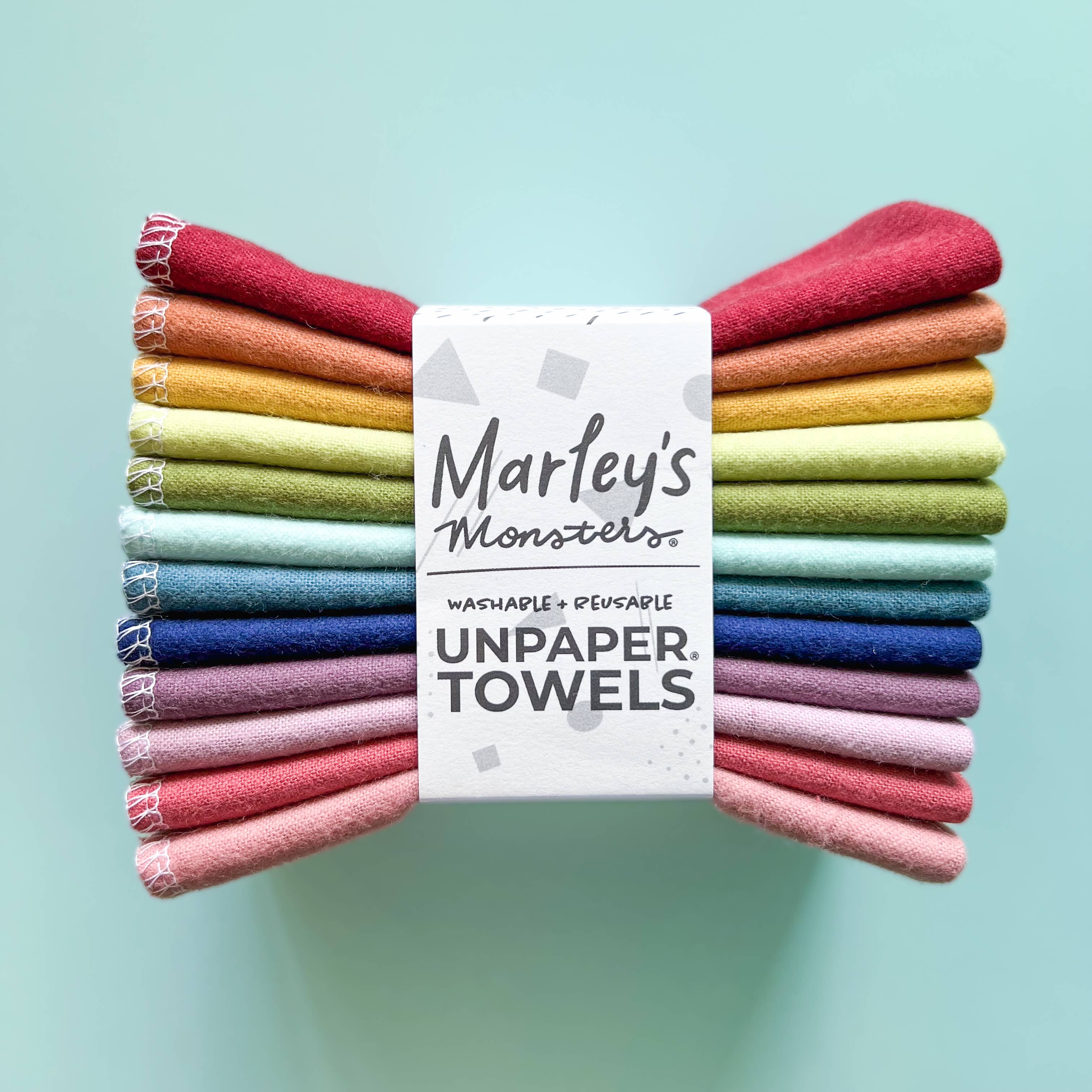 Marley's Monsters – wholesale Paper towels – UNpaper® Towel Refill Packs: Rainbow and Color Mixes6