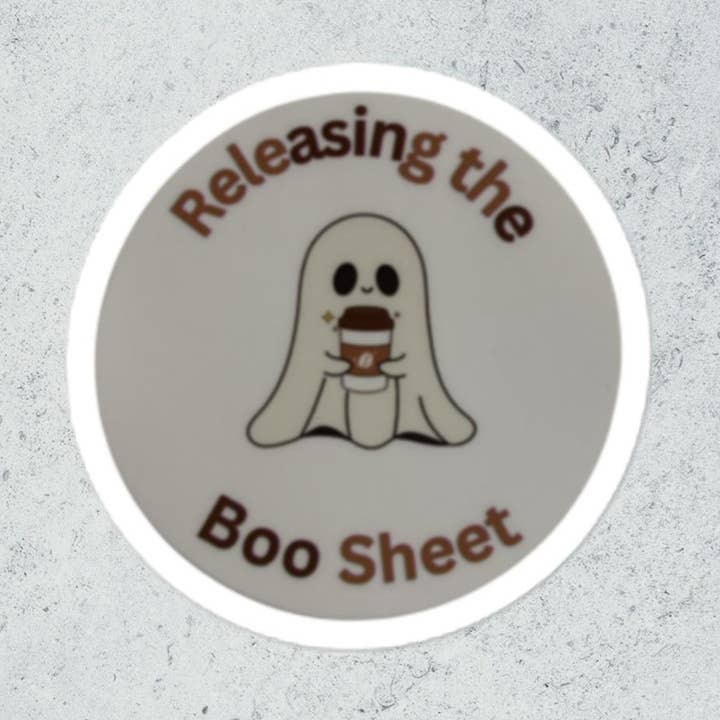 Pegatina Releasing The Boo Sheet para venta al por mayor de What Now What Next