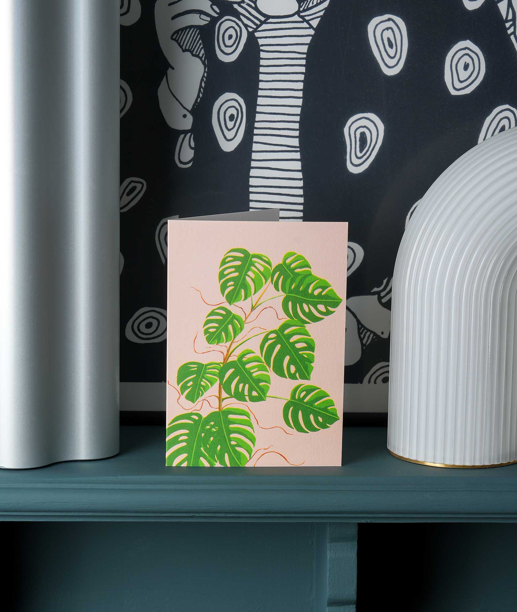 Stengun Drawings – wholesale Everyday greeting card – Monstera Greeting card2