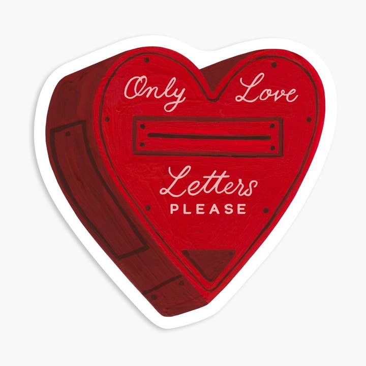Day One Paper Co. - Wholesale Sticker - Only Love Letters - Vinyl Sticker