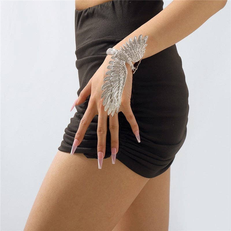 FurDecoration - Wholesale Cuff Bracelet - Fashionable Personalized Metal Phoenix Bracelet2