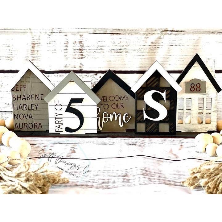 Verwisselbare staande huizen (5) voor wholesale door Swift Designs Co