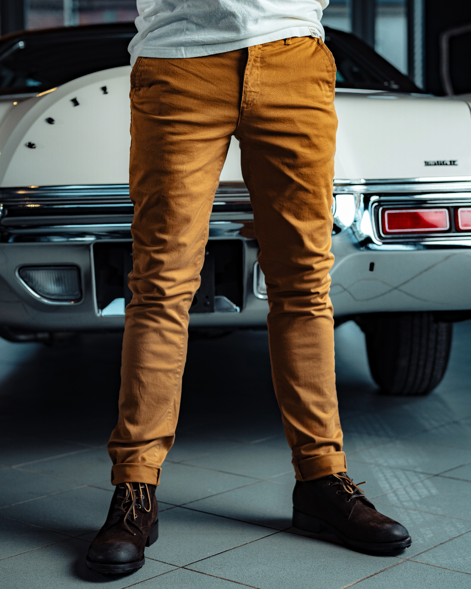 Mosterd Dave Mustard cargobroek voor groothandel op Faire0