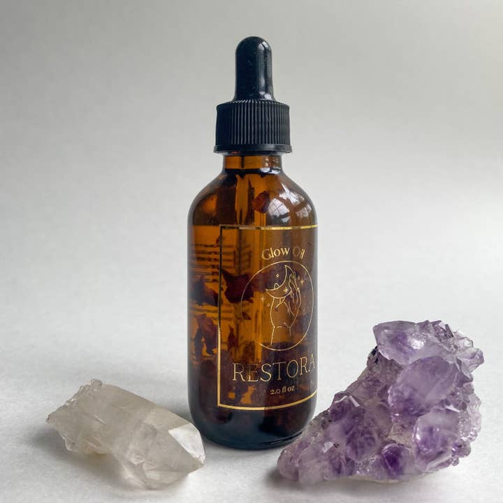 Reiki-Infused Glow Oil for wholesale by Restora