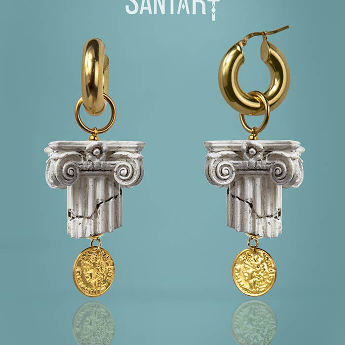 Santart - Wholesale Dangle Earrings - Capitello stone earrings