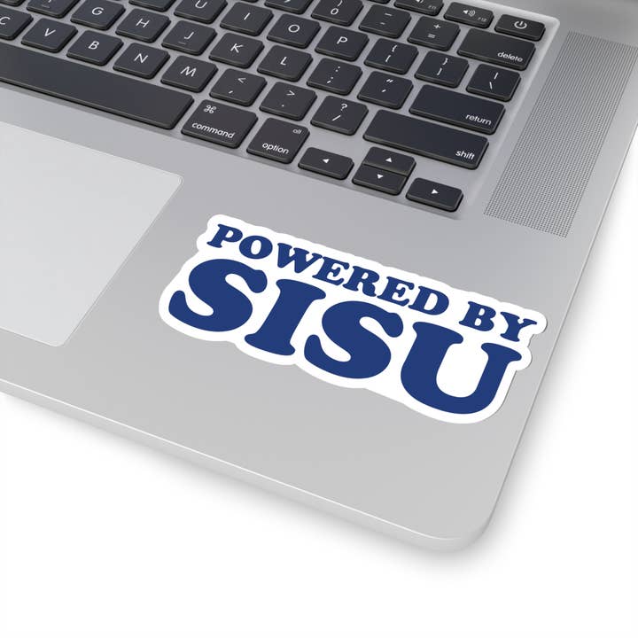 Scandinavian Design Studio - Wholesale Sticker - Powered By Sisu Finnish Sticker