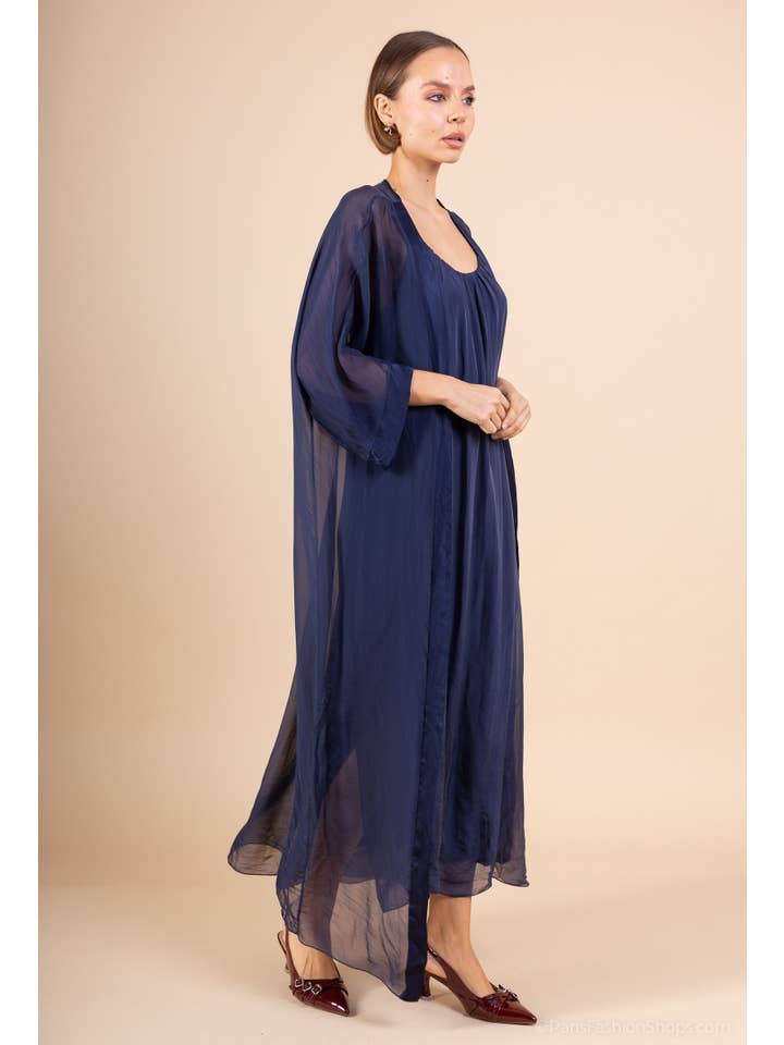 Shyloh - Wholesale Jacket - Women's - Long silk jacket 1341214