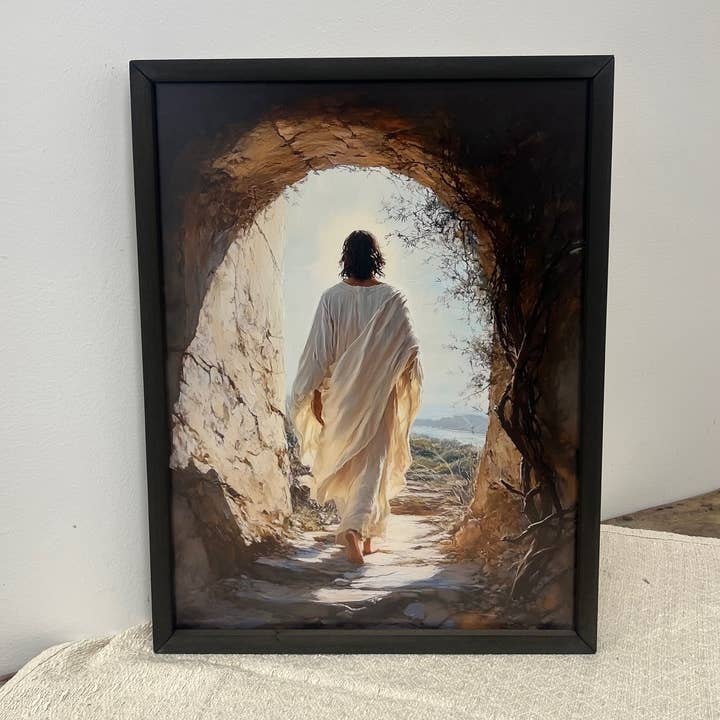 JanMichaels Art & Home - Wholesale Wall Sign - HMK106 Empty Tomb Box Frame