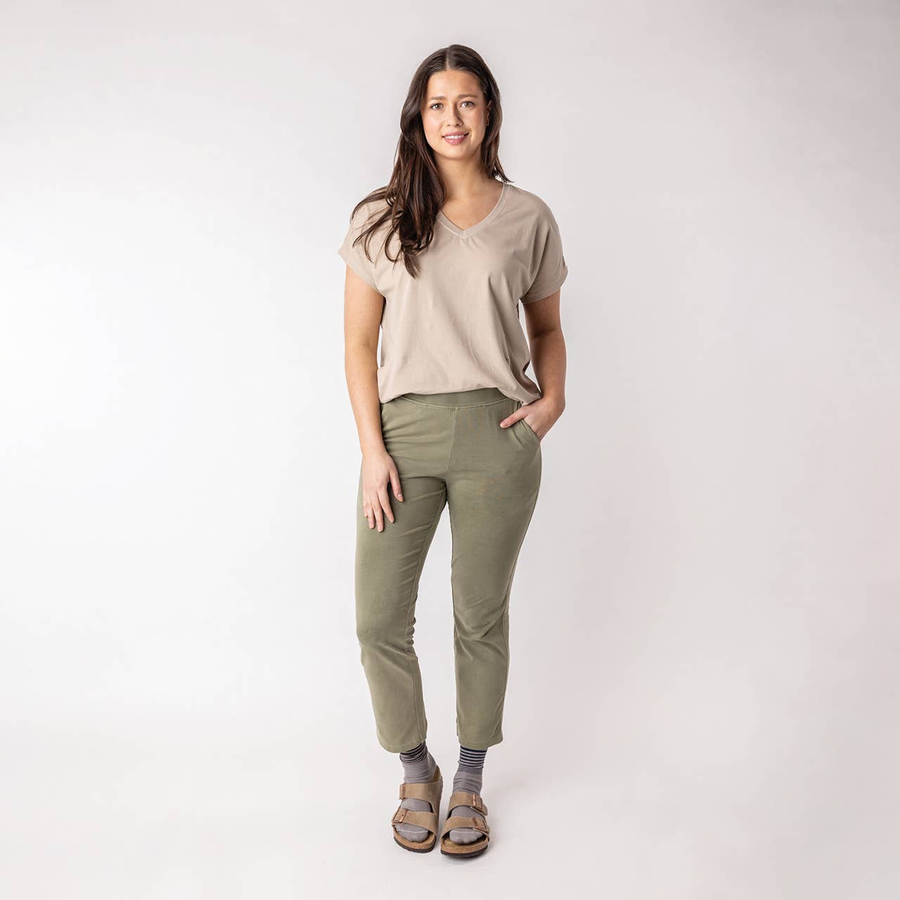 Maggie's Organics - Wholesale Pants - Women's - Organic Cotton - Cropped Flare Pant1