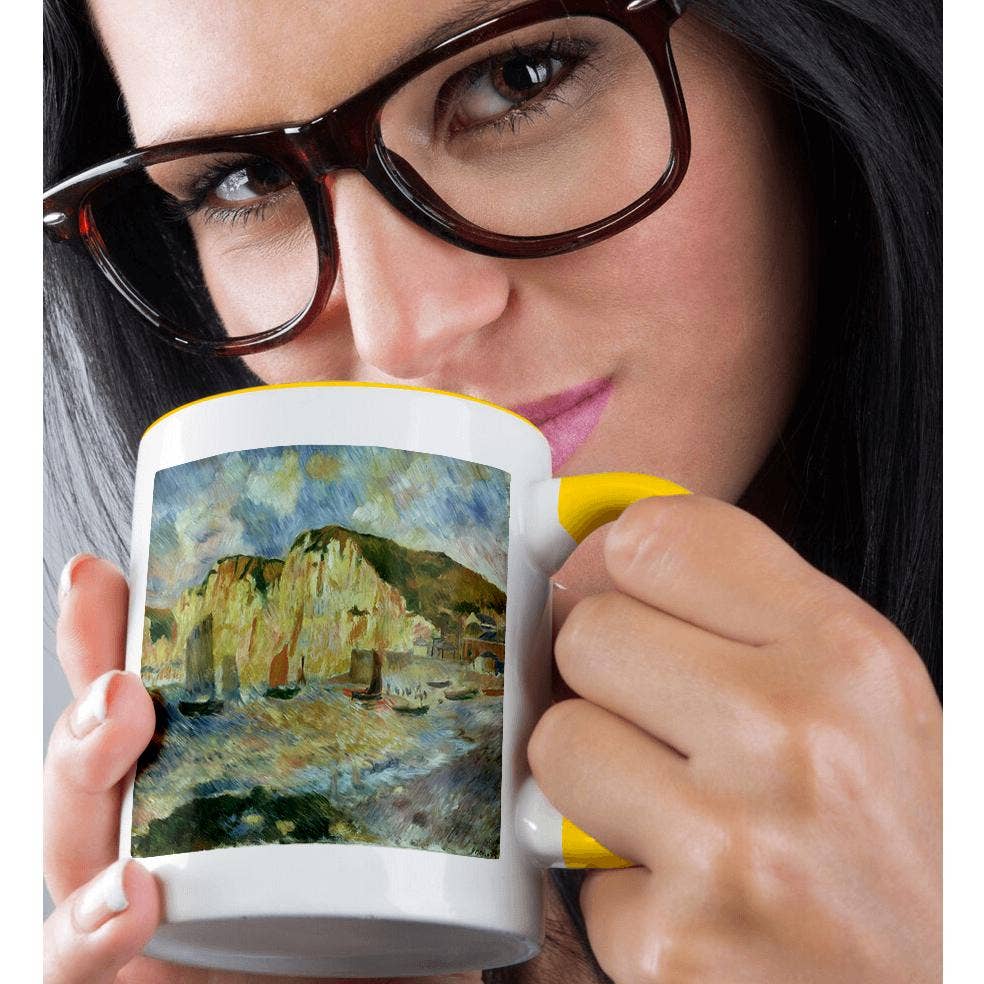 3dRose - Wholesale Coffee Mug - 3dRose, Sea and Cliffs by Pierre-Auguste Renoir, Mug1