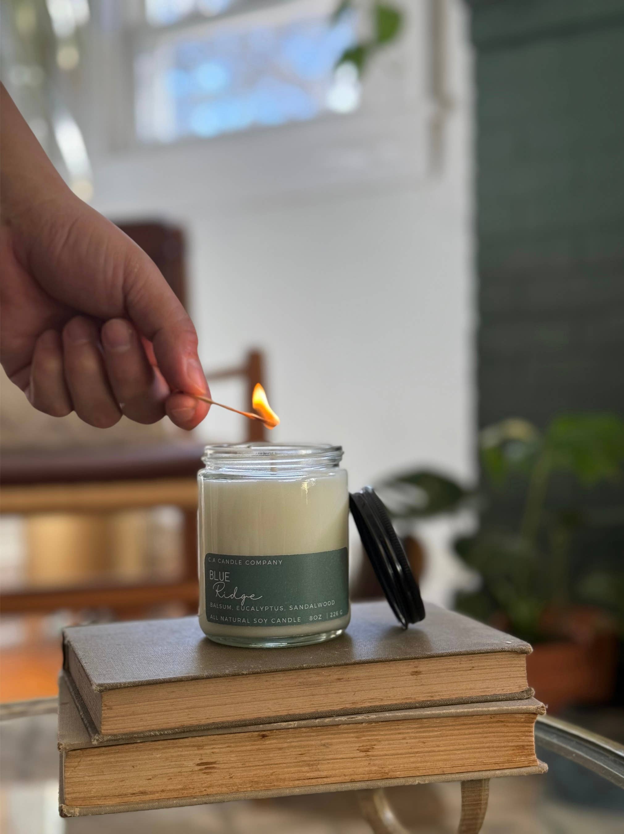 C.A Candle Co. - Wholesale Jar/Filled Candle - 8oz Soy Candle Old North State Collection1