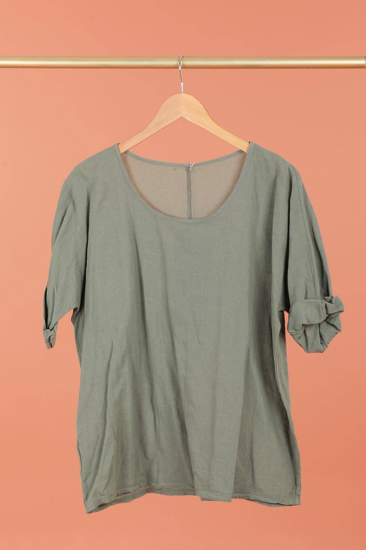 la maison des fibres naturelles – wholesale T-shirt – women's – t-shirts 1101 + SIZE60%cotton 40%linen2