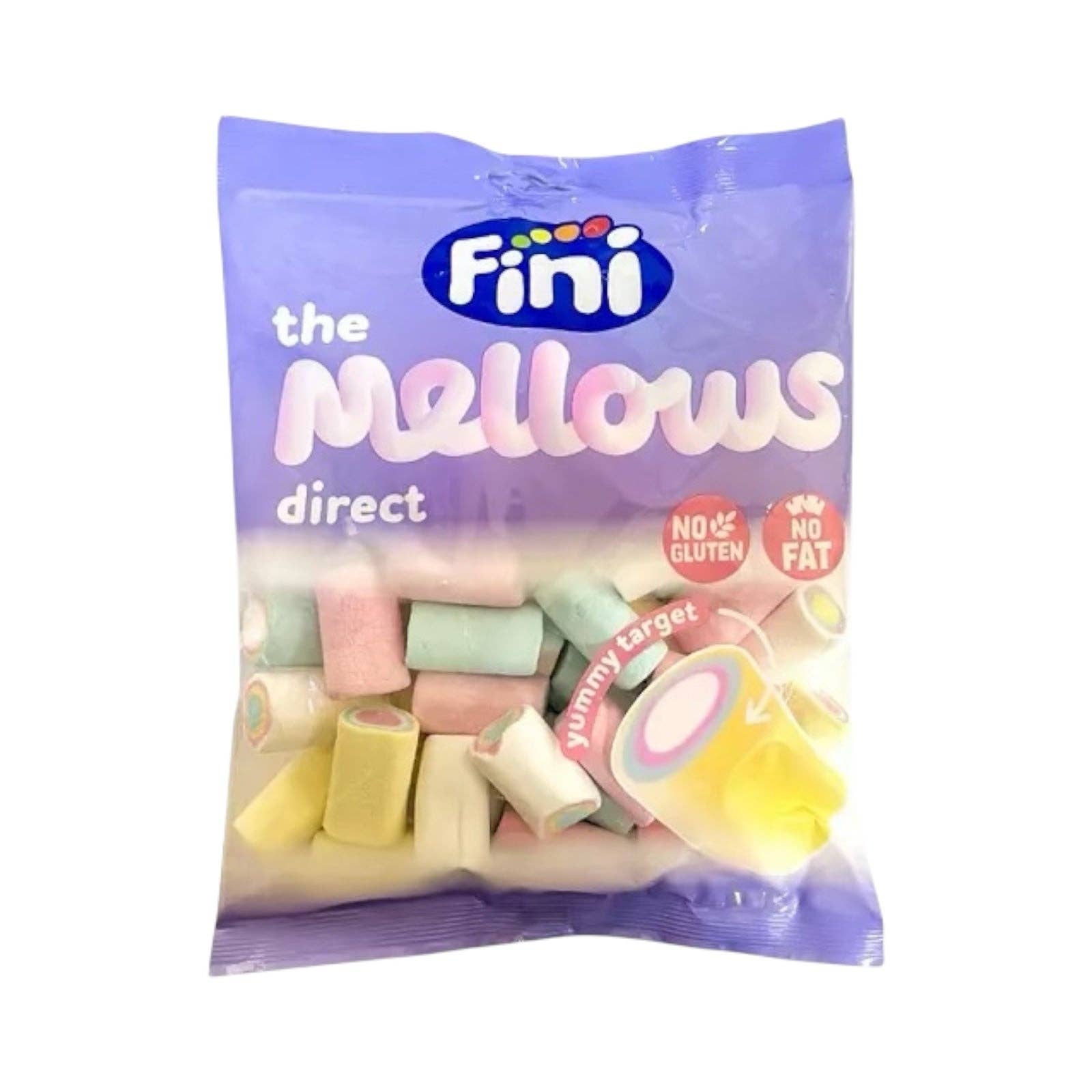 Made in eatalia - Vendita all'ingrosso Marshmallow - Fini The Mellows Magic Target Marshmallow Arcobaleno 150g