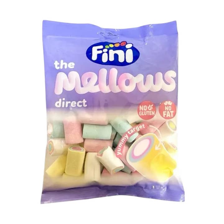 Made in eatalia - Vendita all'ingrosso Marshmallow - Fini The Mellows Magic Target Marshmallow Arcobaleno 150g0