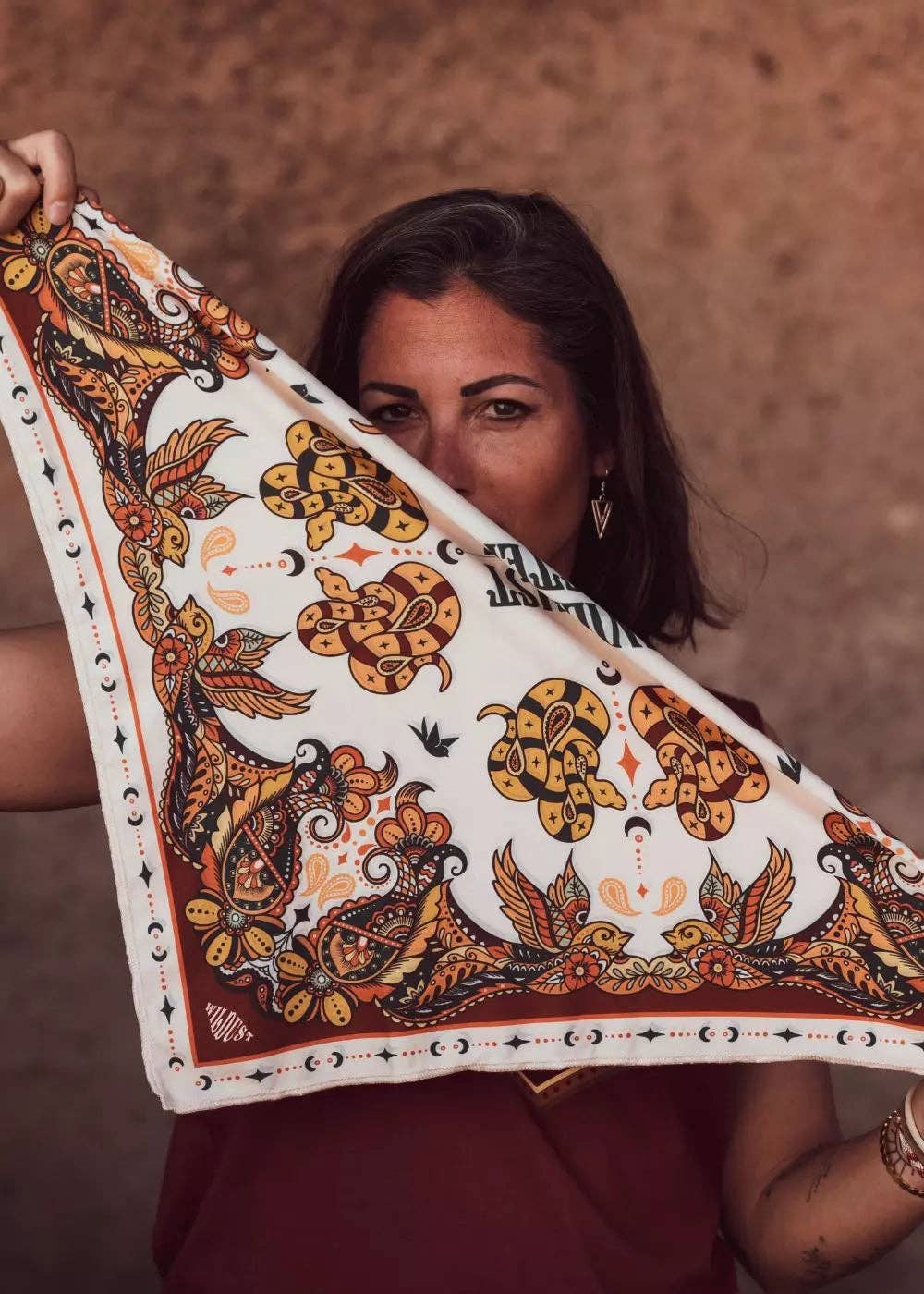 WILDUST - Wholesale Scarf - Women's - MOTORCYCLE SCARF - GIPSY