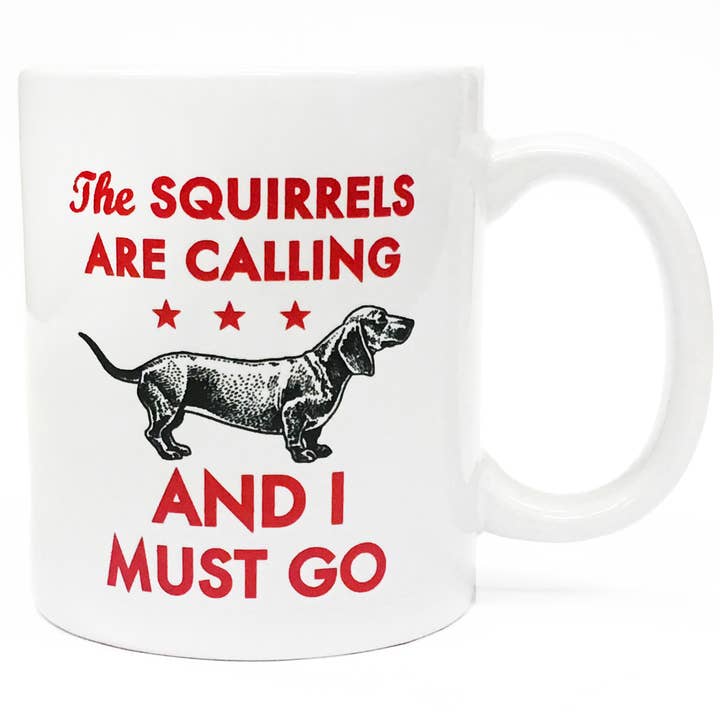 Funny Dachshund mug- 11 oz for wholesale by Mugs by Go Jump in the Lake