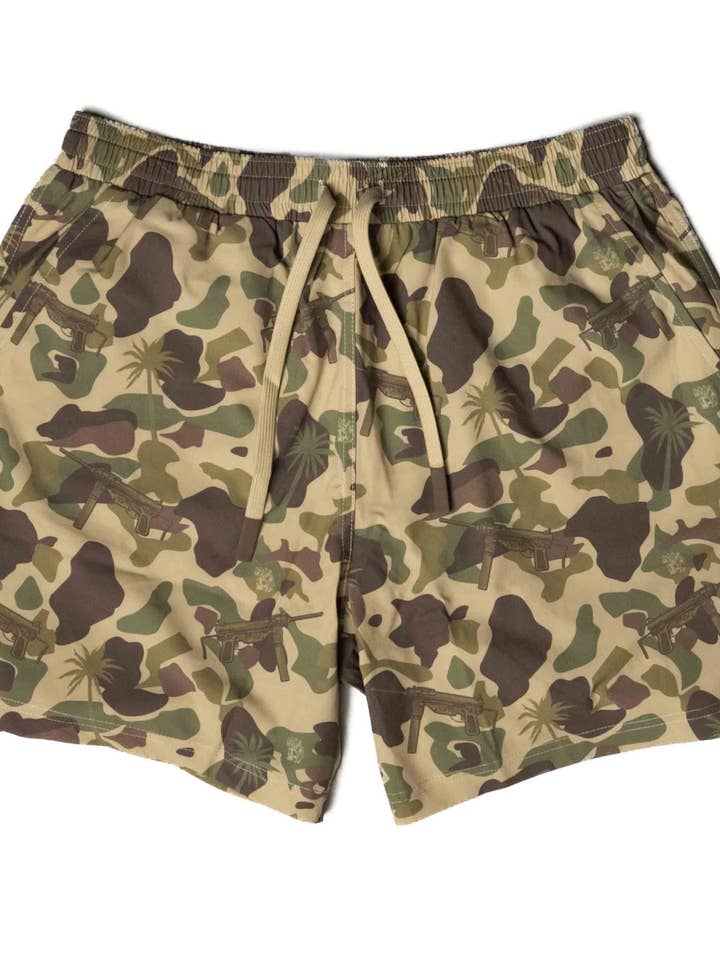 Swim Trunks - Tropical Frogskin for wholesale by SAVAGE TACTICIANS