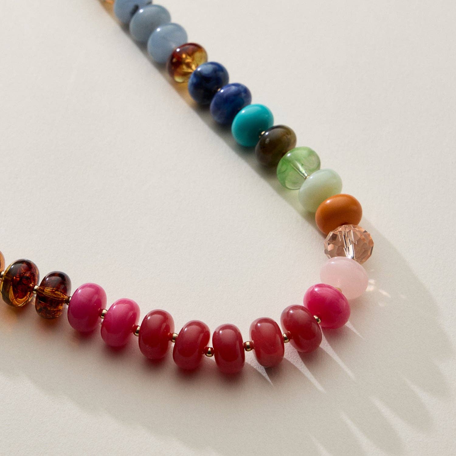 Frem - Wholesale Beaded/Pearl Necklace - Mixed Bead Short Necklace with Adjustable Length12