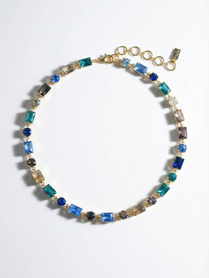 JAGGER HALSBAND - AZURBLÅ för wholesale av Native Gem