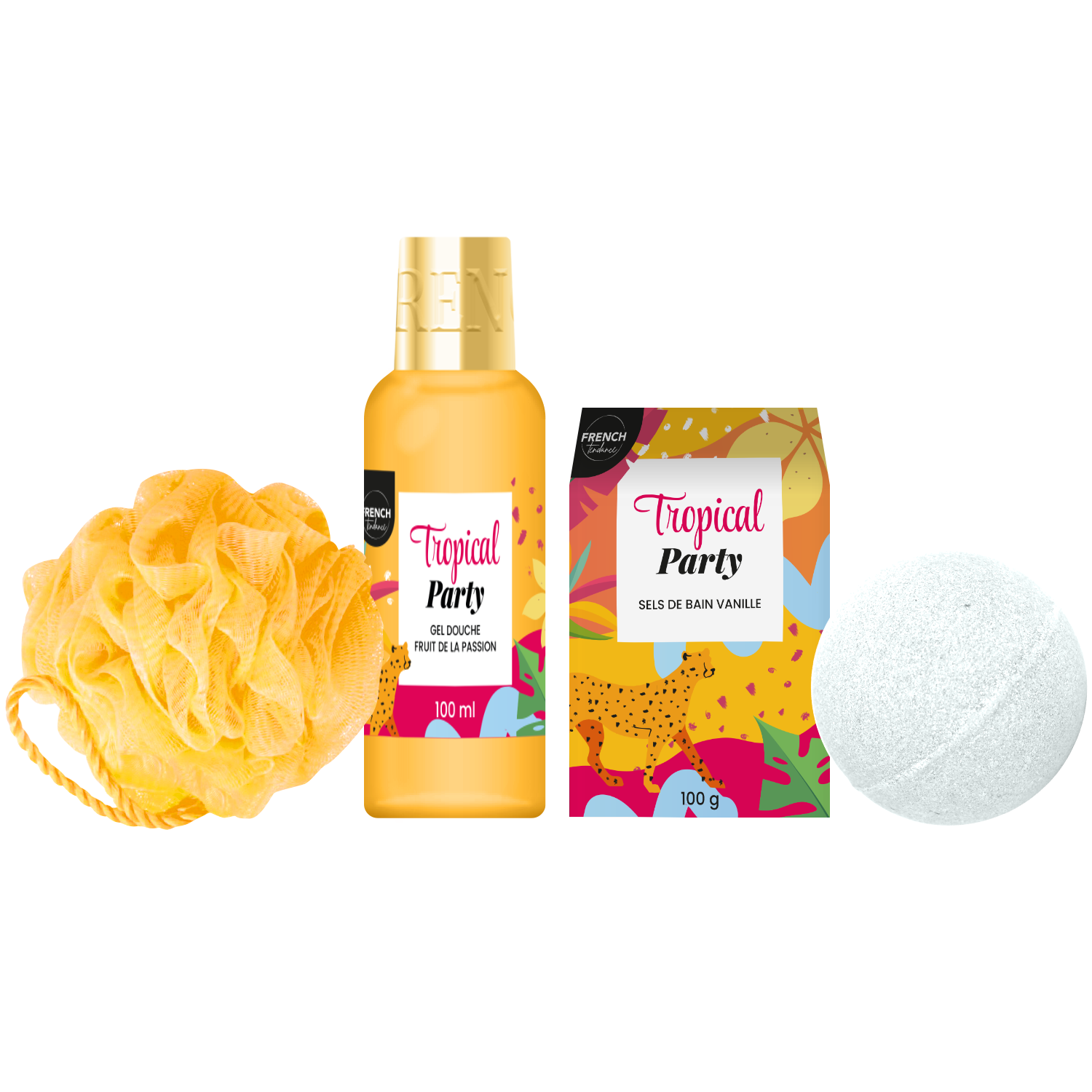 FRENCH TENDANCE - Wholesale Mouthwash - Mini bathtub Tropical Party - FRENCH TENDANCE1